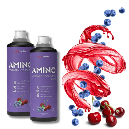 AMINOACIZI - BETTER Amino - Colagen lichid- Ofertă 1+1
