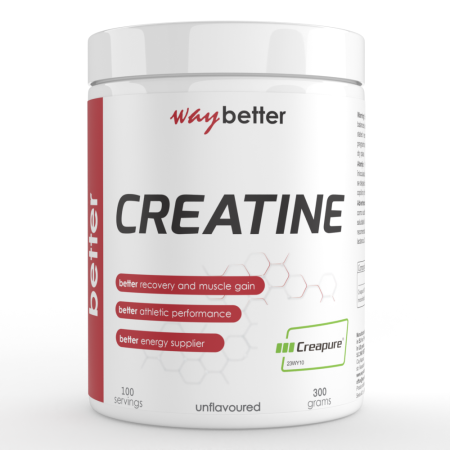 WAY BETTER - Creatină Creapure® pudră – creatină monohidrat pură 300g