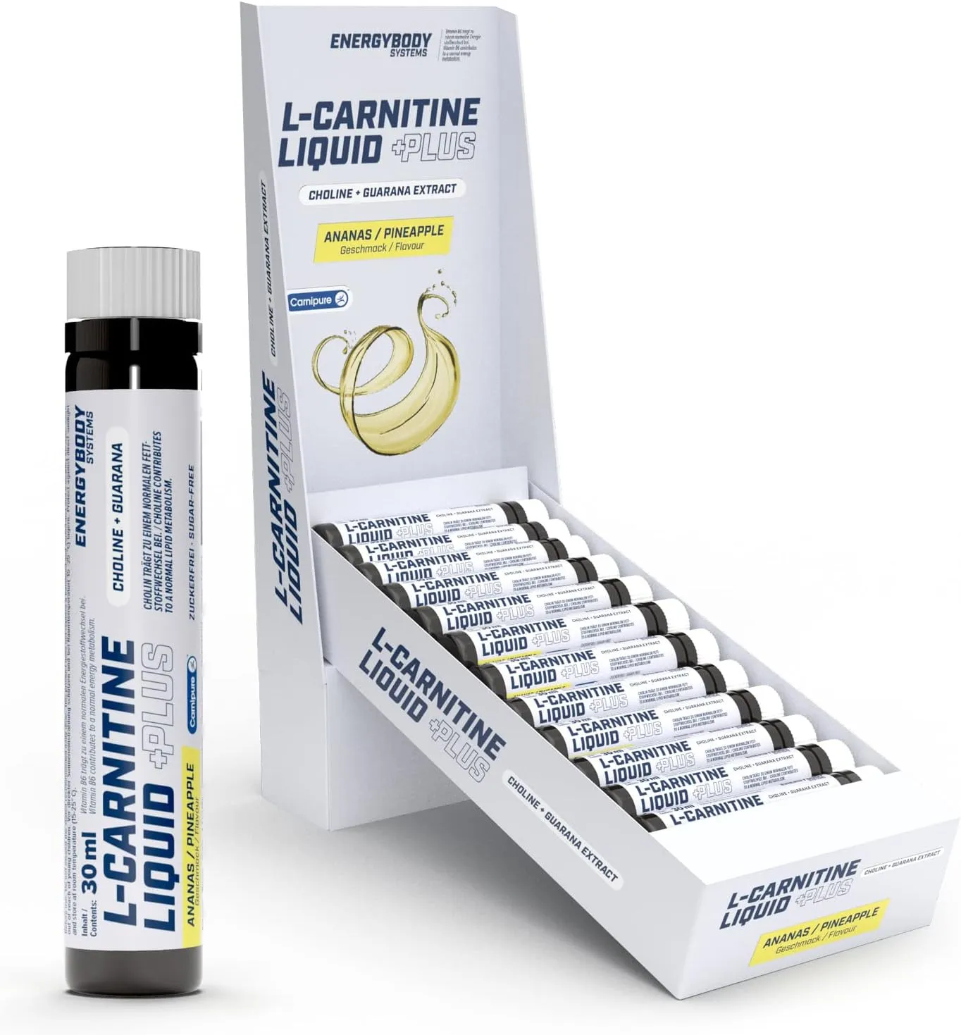 AMINOACIZI - L-Carnitine Liquid Plus  20 x 30 ml
