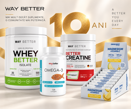 PROMOȚII - Pachet Aniversar WAY BETTER - 10 ani - PREMIUM ESSENTIALS