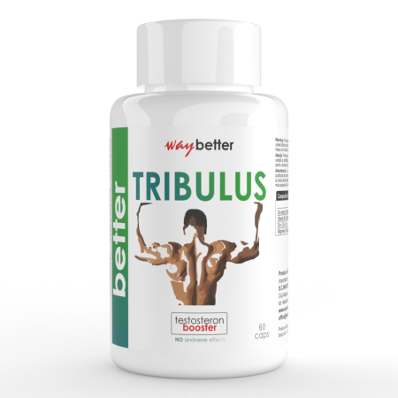 WAY BETTER - Tribulus terrestris – vitalitate și tonus masculin, 90% sanponină, 60 capsule| Way Better