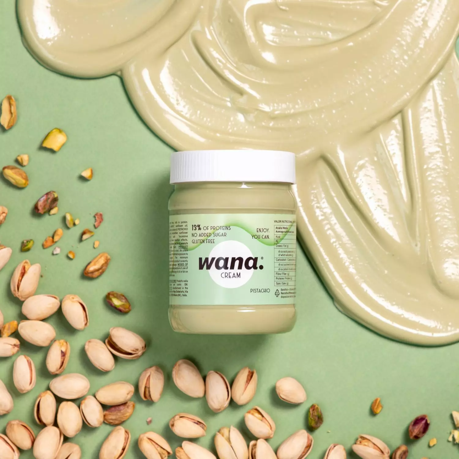 TOATE PRODUSELE - WANA CREAM - cremă proteică tartinabilă 250 g
