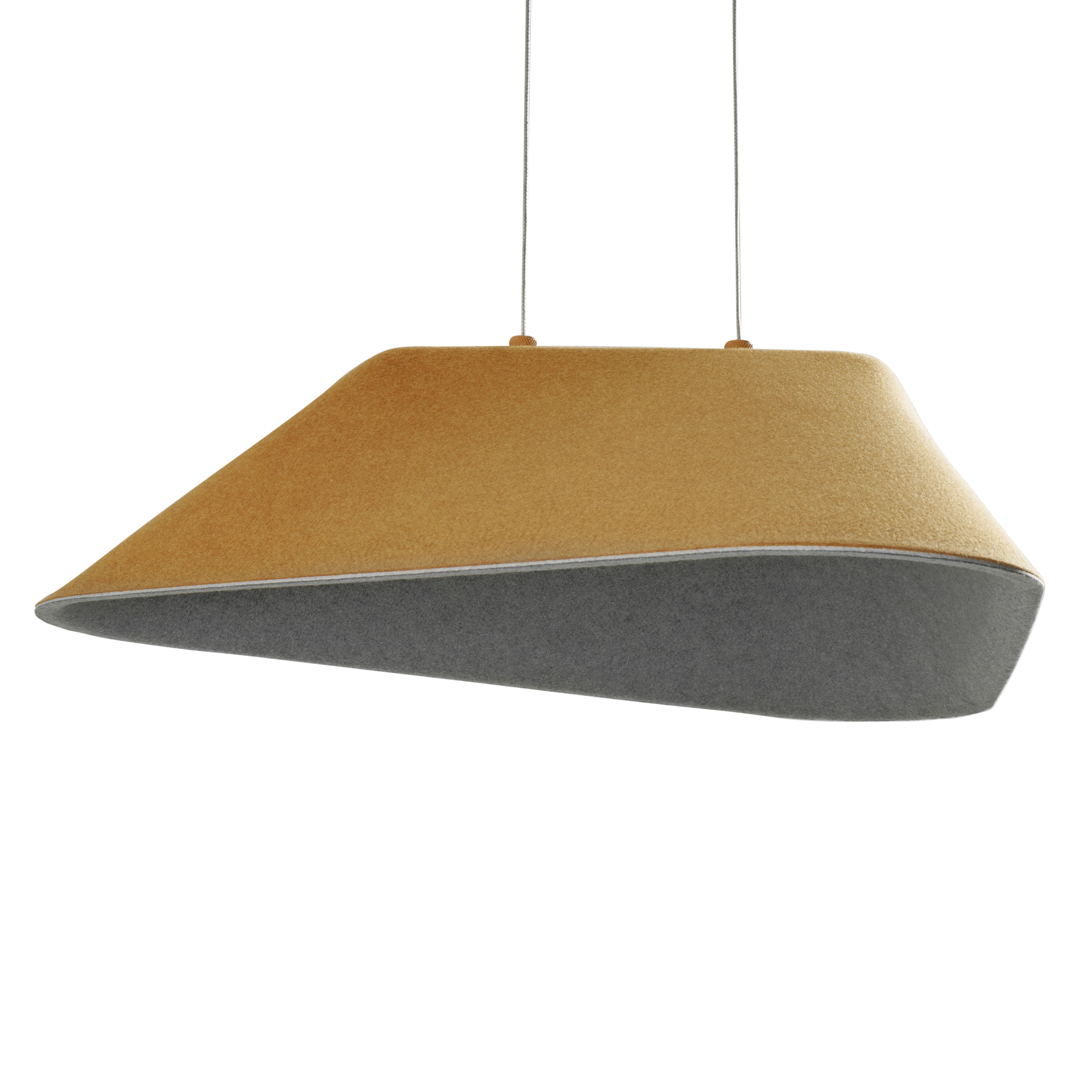 MAXLIGHT P0569 LAMPA WISZACA CARBON EARTH YELLOW&GREY - suspensie moderna [8]