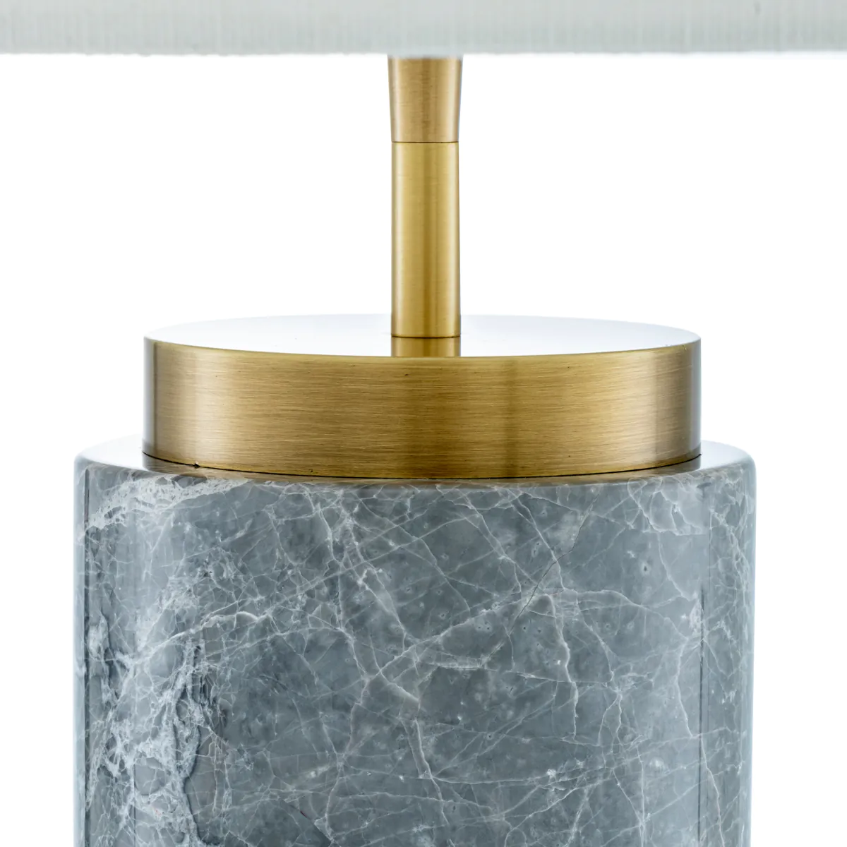 115999 Table Lamp Lxry Grey marble | antique brass finish [5]
