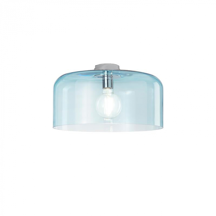 I-GIBUS-PL40 BLU - plafoniera moderna diam 40 - albastru [1]