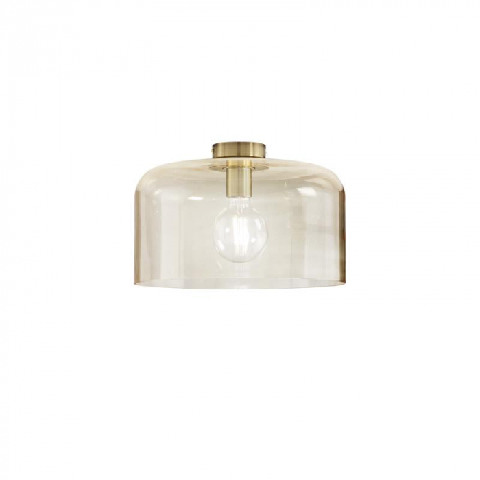I-GIBUS-PL35 AMB - plafoniera moderna diam 350 - ambra [1]
