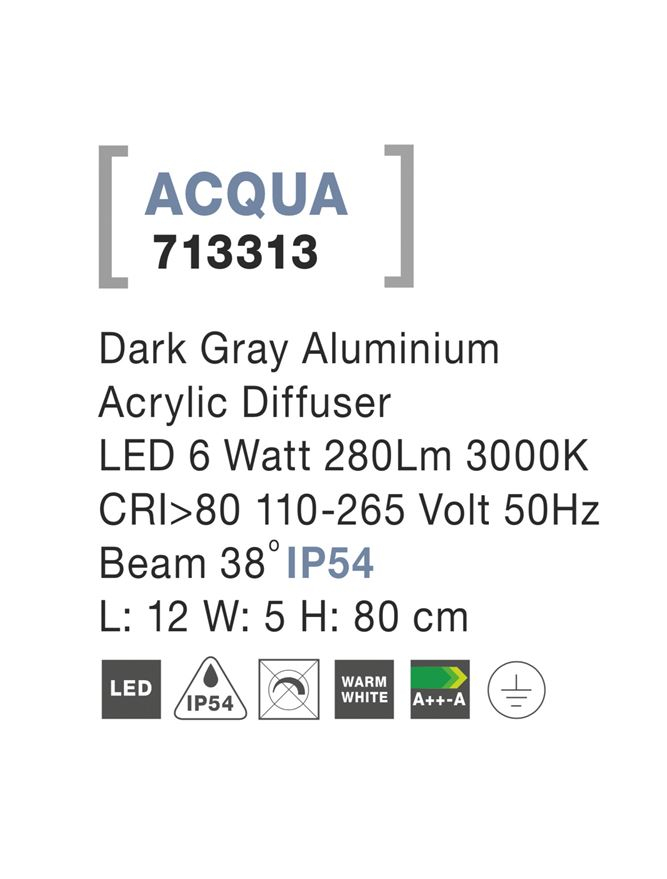 ACQUA stalp exterior mare 713313 [4]