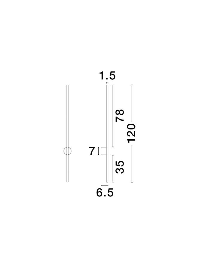 Aden I Ap120 - Aplica moderna LED  - LINIAR [7]