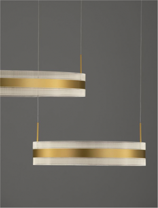 AGOS SP124W - suspensie moderna 2 niveluri  - Nova Luce [3]
