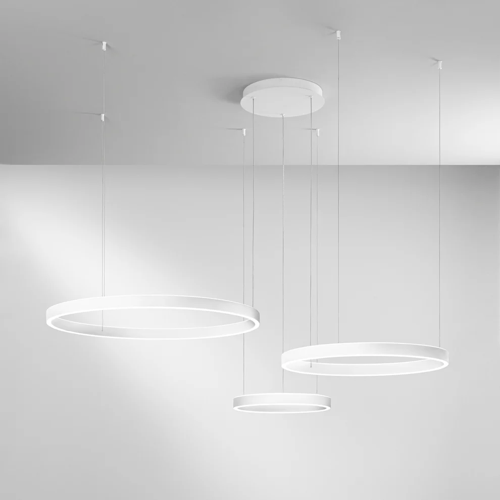 Suspensie moderna LED - LED-AKROBAT-S3 - finisaj alb, negru, auriu [2]