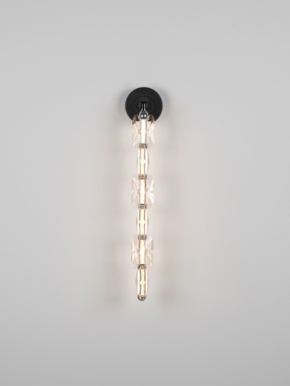 ALUME 1 black& chrome - aplica moderna LED [4]