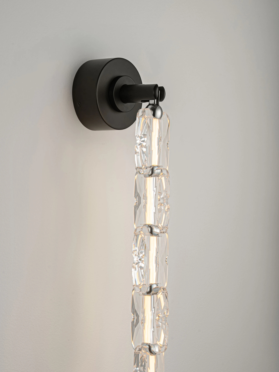 ALUME 1 black& chrome - aplica moderna LED [7]