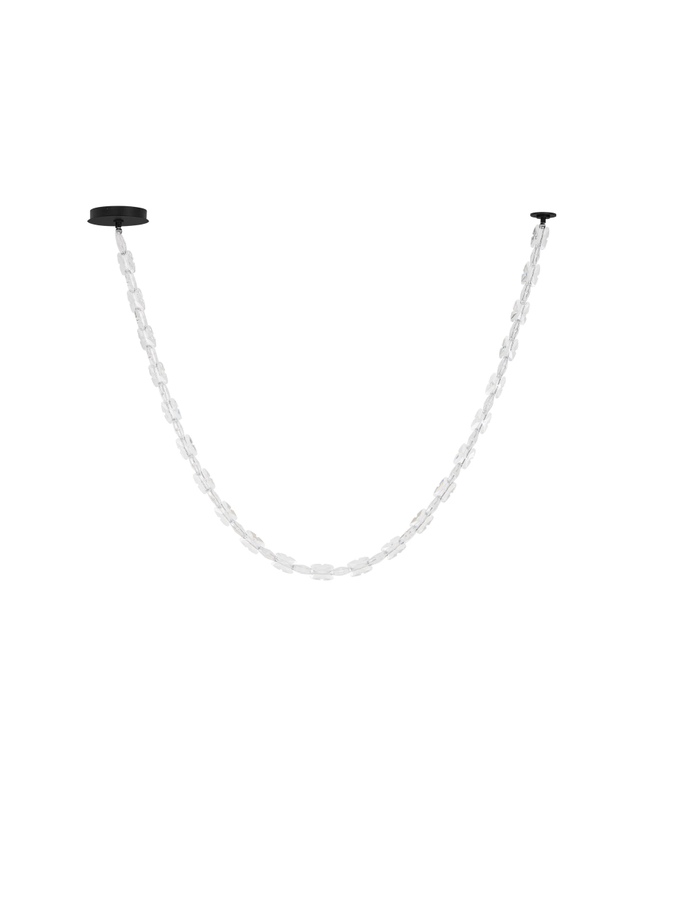 ALUME 1 black& chrome - suspensie moderna LED - linie [3]
