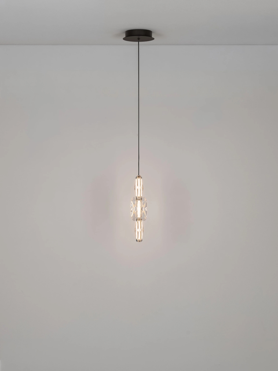 ALUME 1 black& chrome - suspensie moderna LED SP1 [7]