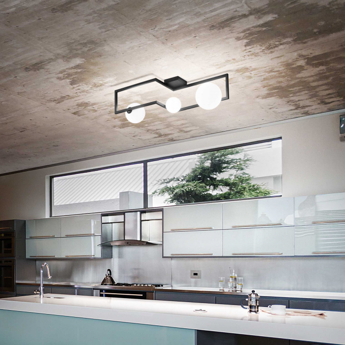 Plafoniera moderna Angolo PL3 - Ideal-Lux. Corpuri de iluminat moderne [2]