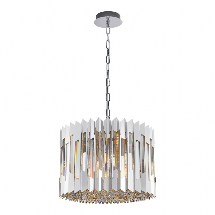 Suspensie Cristal RITZ CHROME 7 xE14 - ML0394 [1]