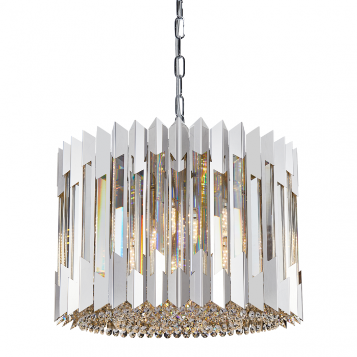 Suspensie Cristal RITZ CHROME 7 xE14 - ML0394 [2]