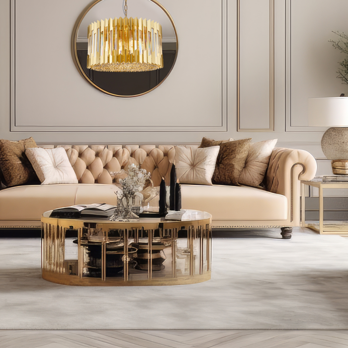 Suspensie Cristal RITZ GOLD 12xE14 - MILAGRO ML0395 [4]
