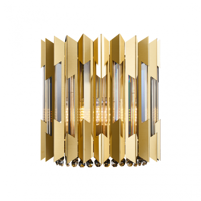 Aplica Cristal RITZ Gold 2xE14 - Milagro [1]