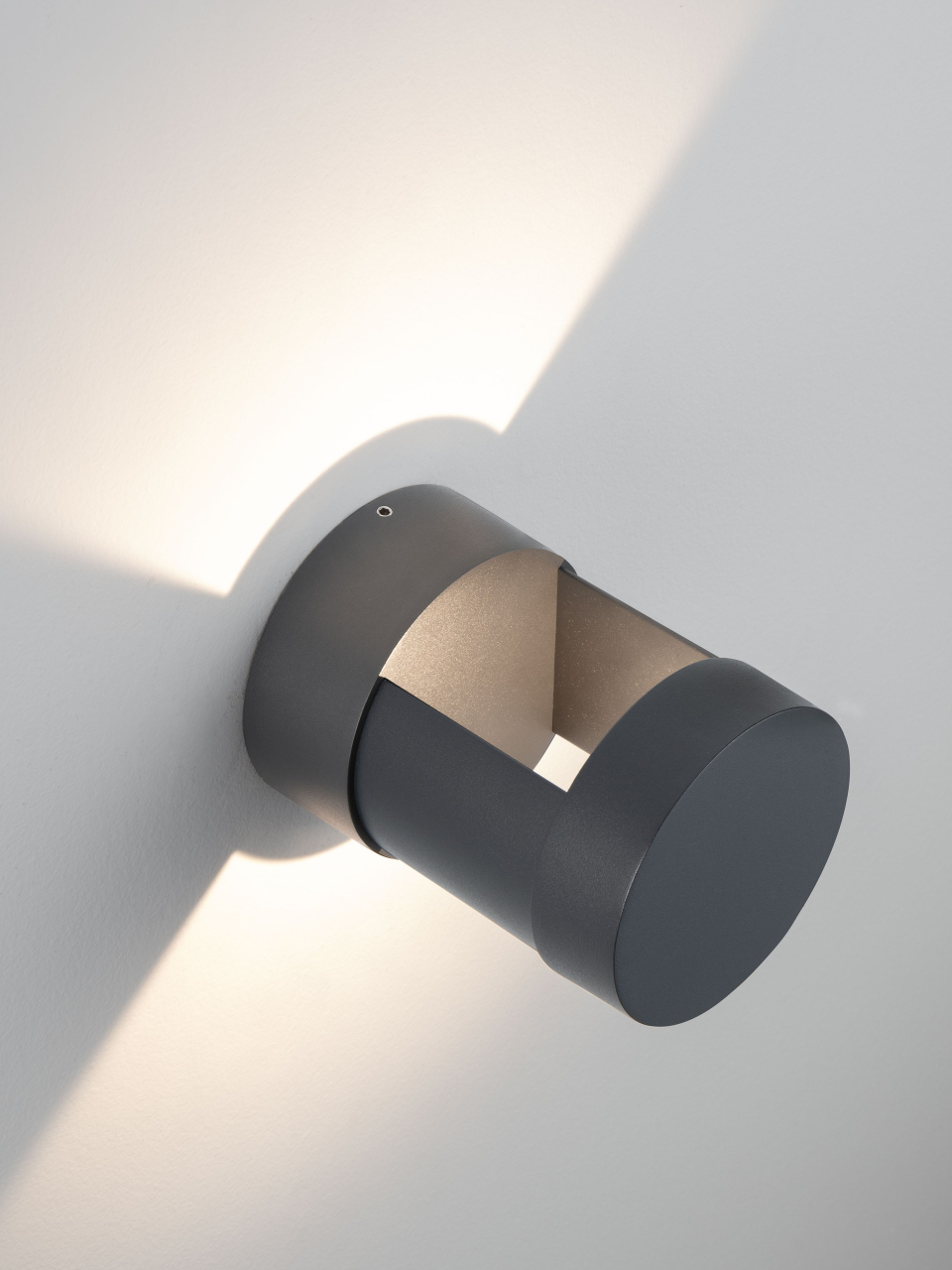 Nova Luce VERTO 9923552 - Aplică de perete exterior Antracit [7]