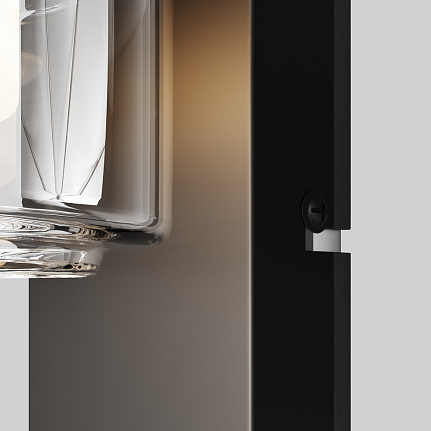 Aplică LED Maytoni Onyx MOD549WL-01B, negru, 6W, 3000K, IP44 [2]