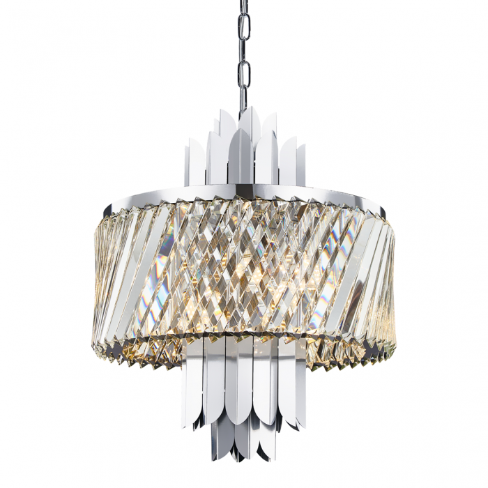 Suspensie Cristal MARGOT Crom - 6xE14 - Milagro - ML0408 [2]