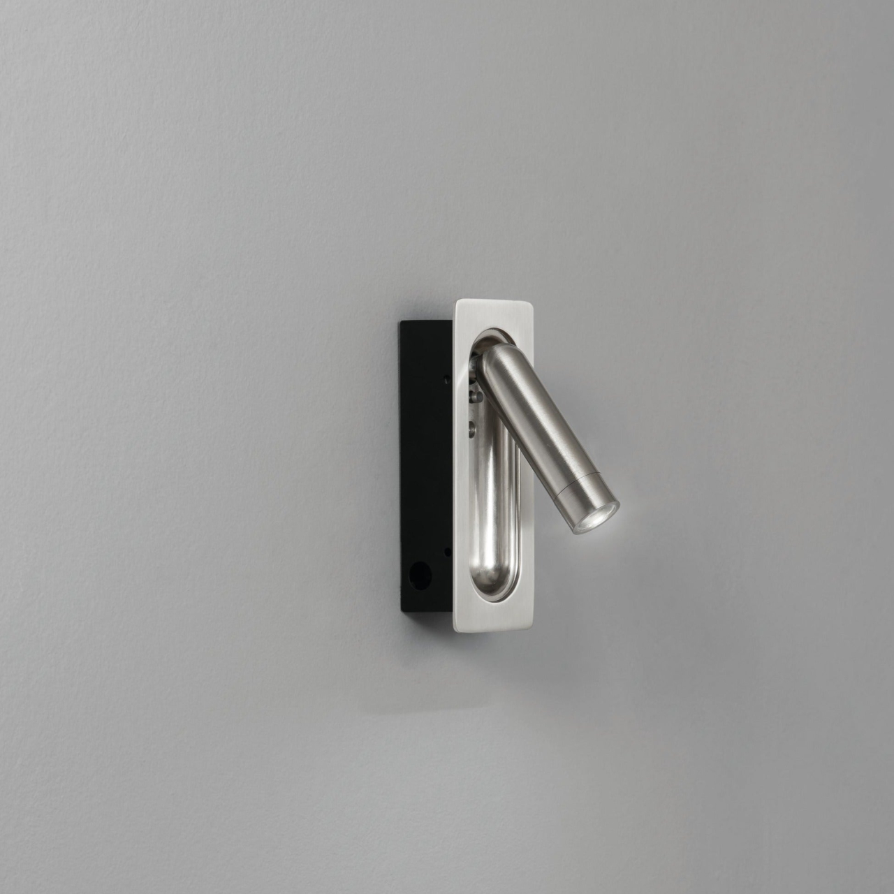 APPLIQUE LED AD INCASSO DEFOE ORIENTABILE NICKEL 3W 300LM 3000K 6,7X14X16,9CM [2]