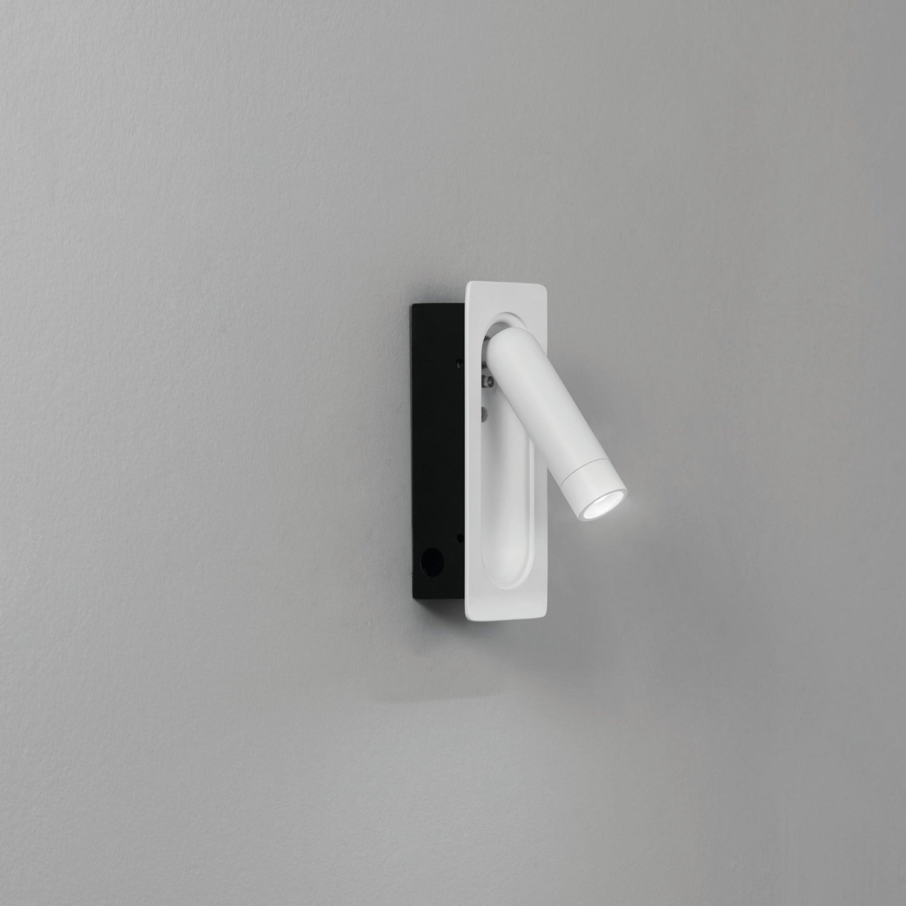 APPLIQUE LED AD INCASSO ORIENTABILE DEFOE BIANCA 3W 300LM 3000K 6,7X14X16,9CM [2]