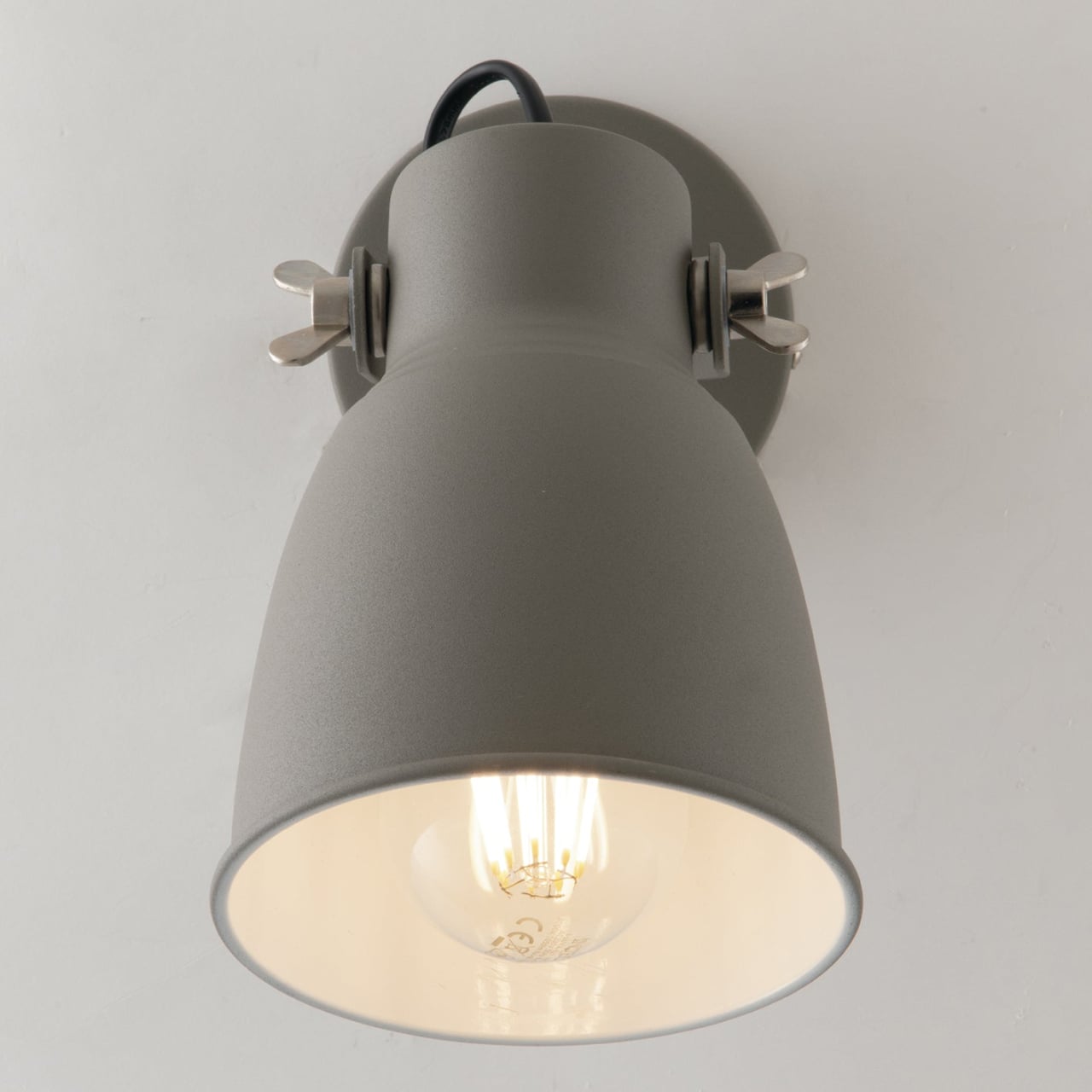 APPLIQUE LEGEND GRIGIA/NICKEL 1XE27 12,3X22X19,5CM [2]