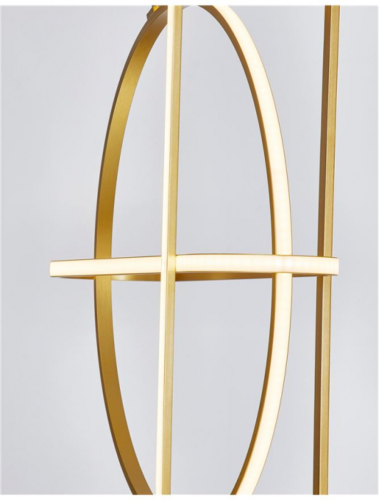 ARTE LED 53W gold - suspensie moderna - 9114862 [4]