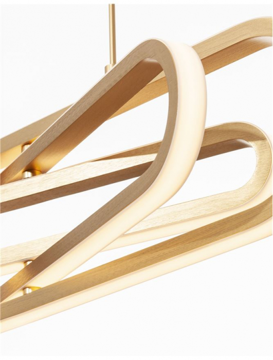 ARTE LED 56W gold - suspensie moderna [3]
