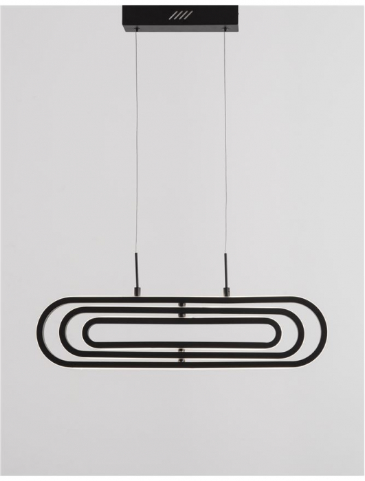 ARTE LED 56W black - suspensie moderna [4]