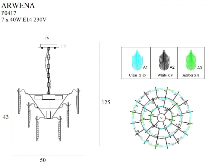 ARWENA P0417 - suspensie moderna [2]
