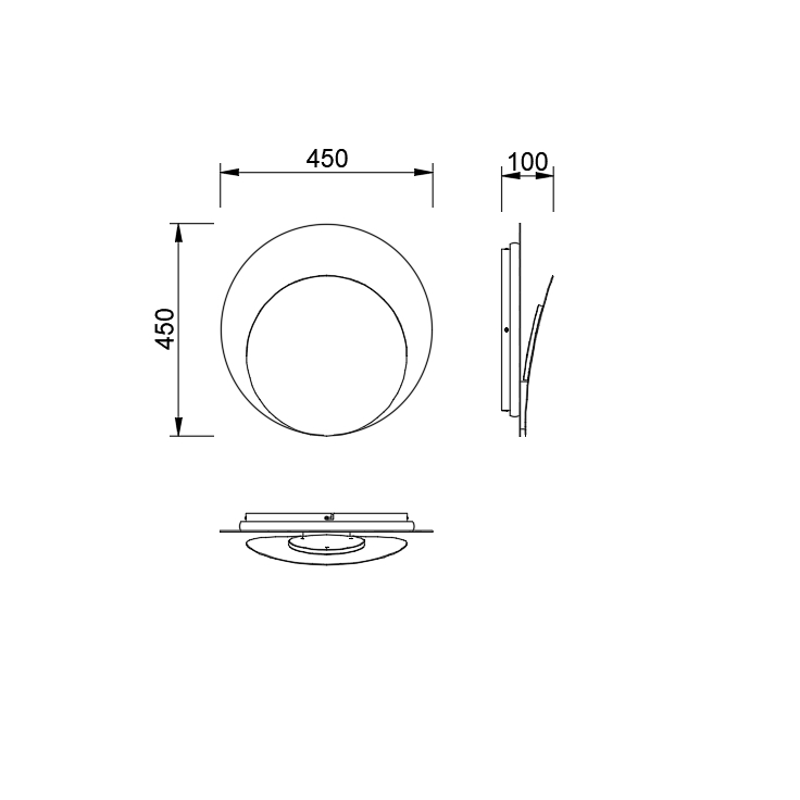 ASTRA Wall Lamp LED 36W 2700K TRIAC [2]