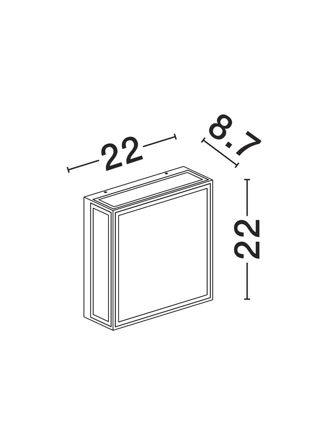 ASTRAL aplica exterioara LED 9030630 [7]