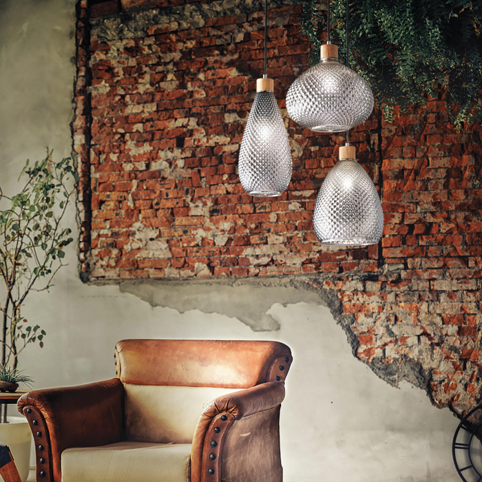 SUSPENSIE CLASICA BERGEN-3 SP1 - IDEAL-LUX [2]