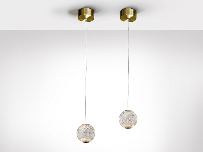 Suspensie moderna Austral 354004 ·AUSTRAL· LED LAMP 1L., Ø12, GOLDEN [2]