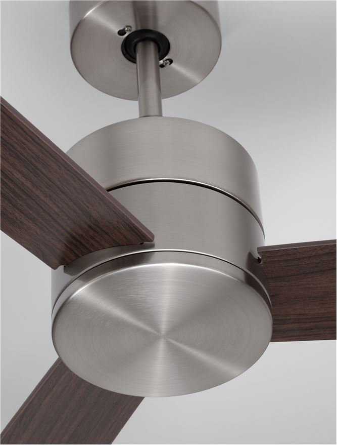 AXEL plafoniera - 9952345 - Stainless Aluminium & Teak & Walnut Plywood [8]