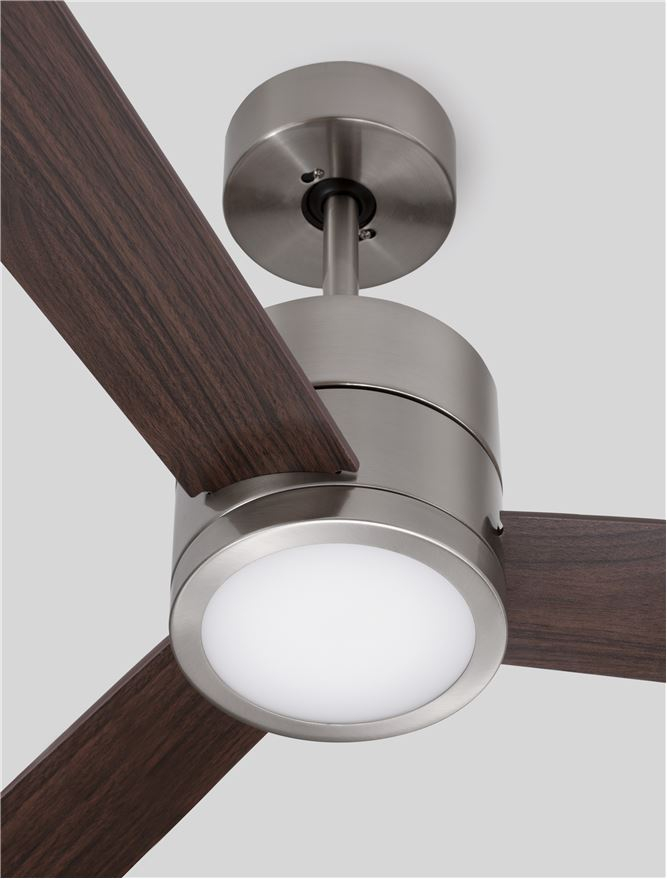AXEL plafoniera - 9952345 - Stainless Aluminium & Teak & Walnut Plywood [5]