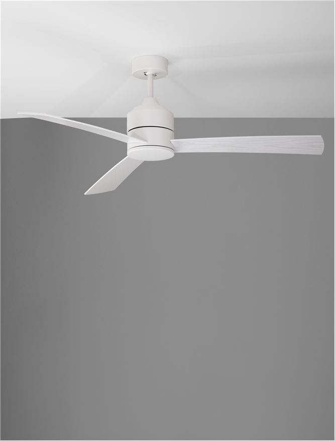 AXEL plafoniera - 9952355 - White Aluminium & White & Oak Plywood [3]