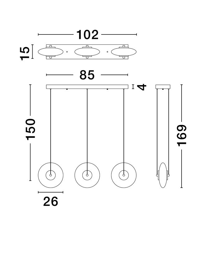 BALLET suspensie LED 9416945 [6]