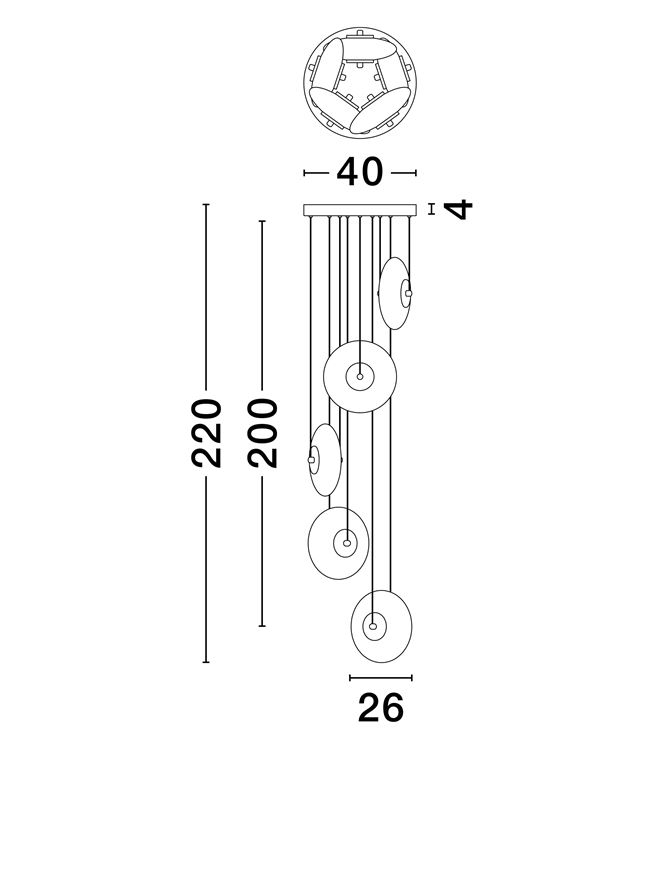 BALLET suspensie LED 9416947 [6]