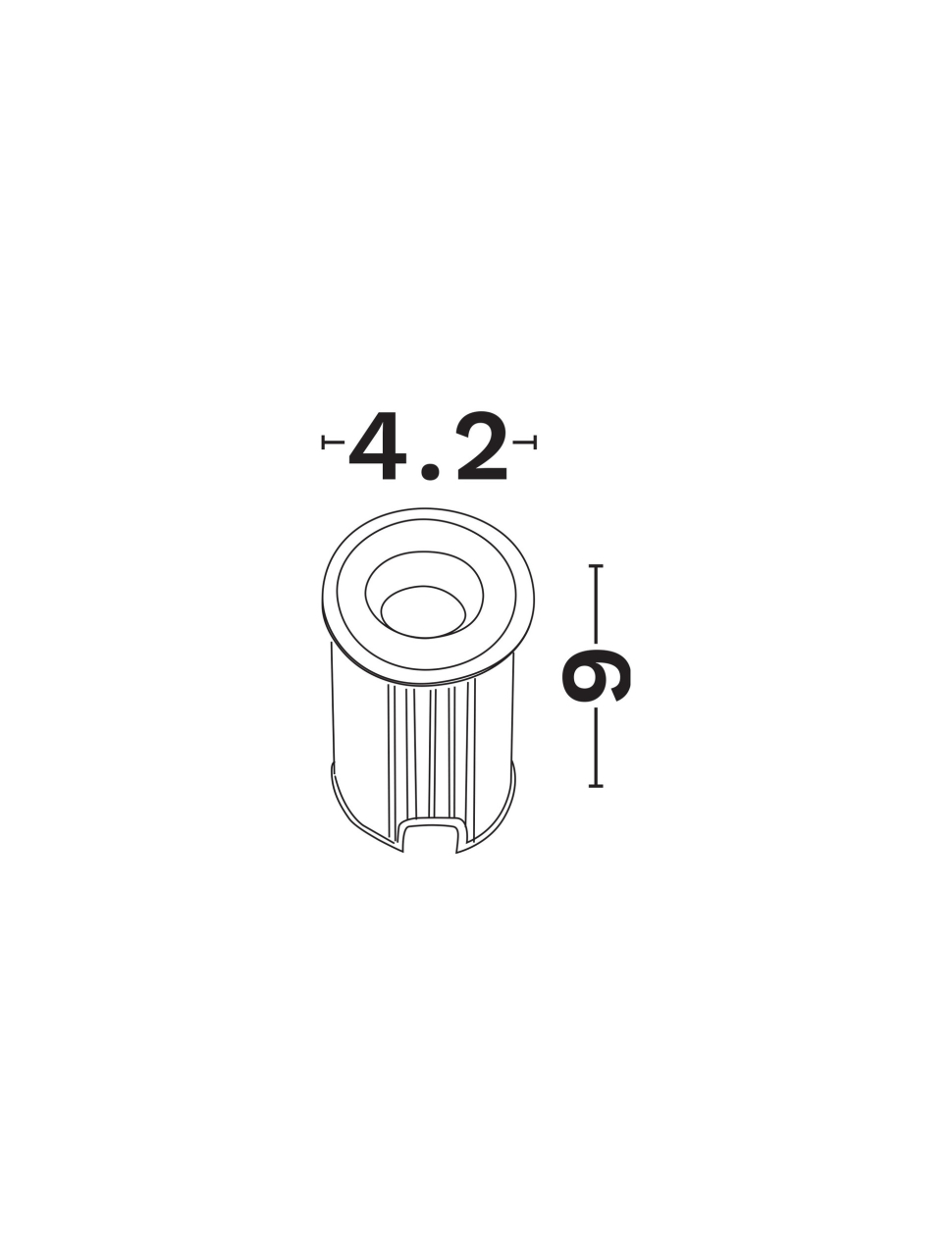 Bang N30-1W-D4.2-LAMPSTAINLESS [5]