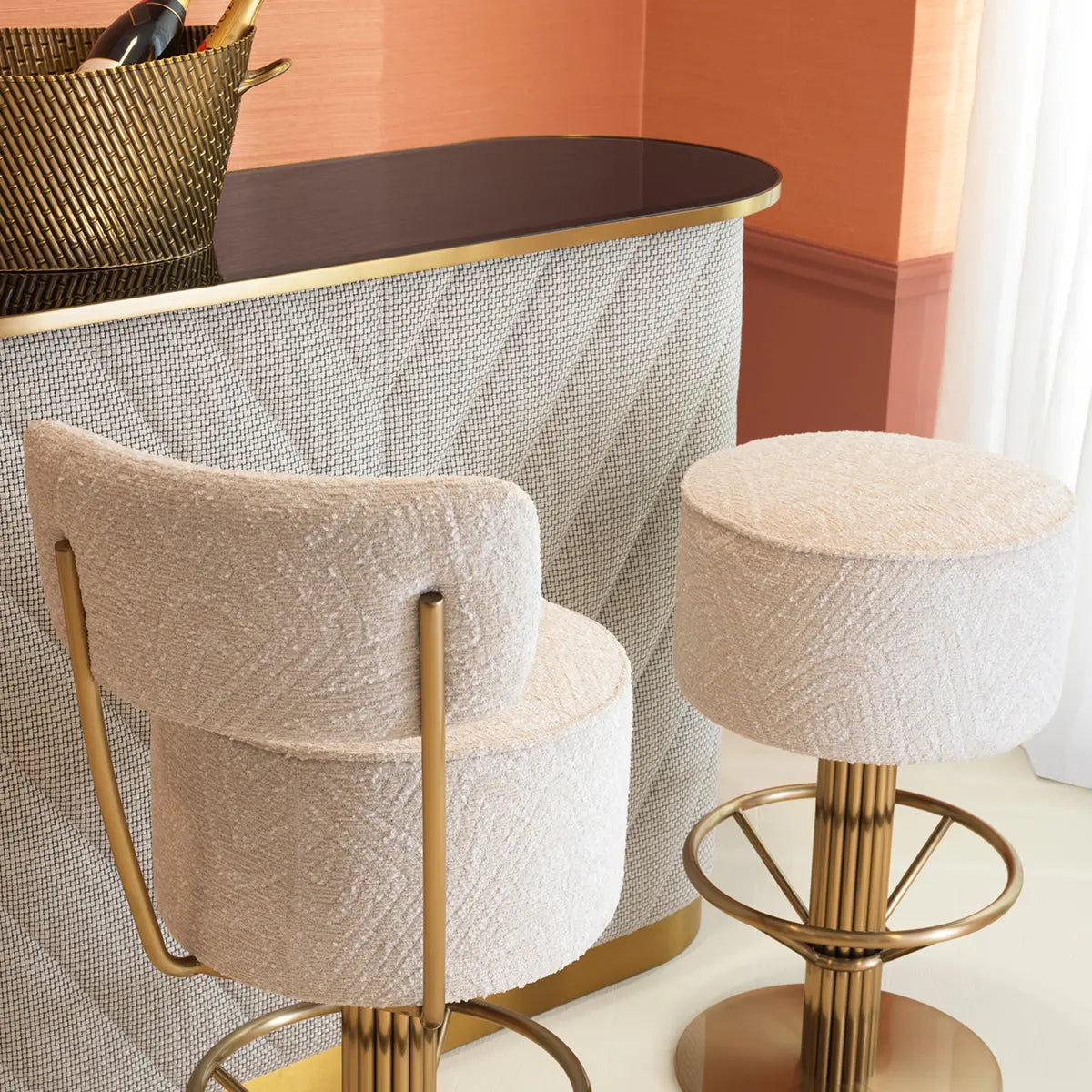 Bar Stool Carleton with back | Eichholtz | Furniture [2]
