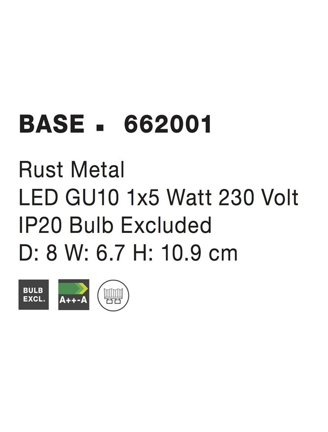 BASE aplica AP1 - 662001 - Rust Metal [4]