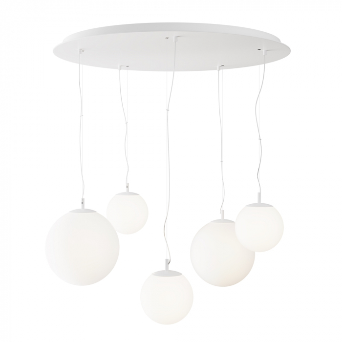 Suspensie moderna Basic Form - suspensie 5 - MOD321PL-05W1 (alb) [2]