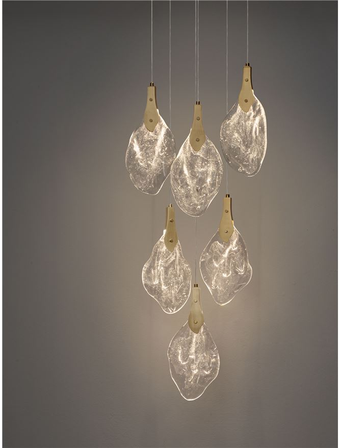 BELLINA - SP6 round - suspensie moderna LED 24 W [5]
