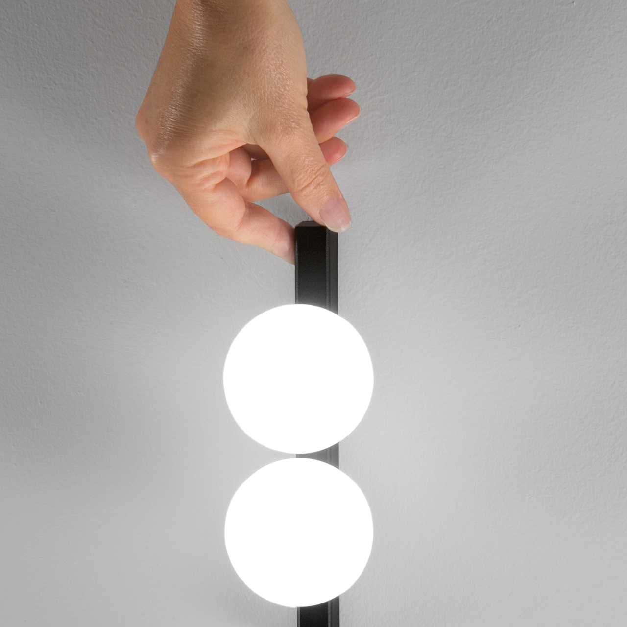 BINOMIO LED TL2 NERO - veioza moderna LED [2]