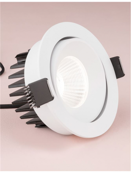 BLADE - SPOT incastrat 9232117 - 12W IP65 38grd diam 90 mm - alb [6]
