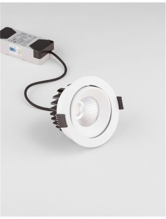 BLADE - SPOT incastrat 9232117 - 12W IP65 38grd diam 90 mm - alb [4]